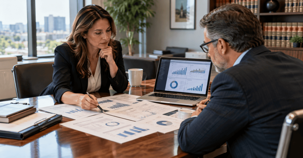 law firm growth stages metrics