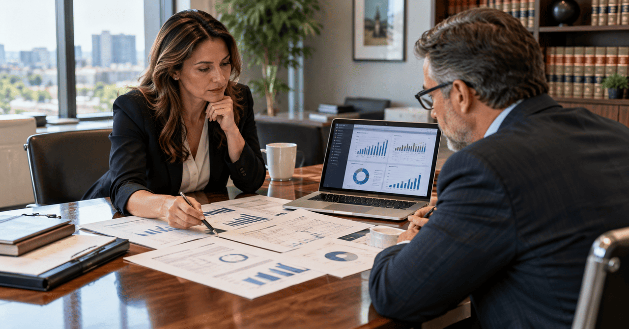 law firm growth stages metrics